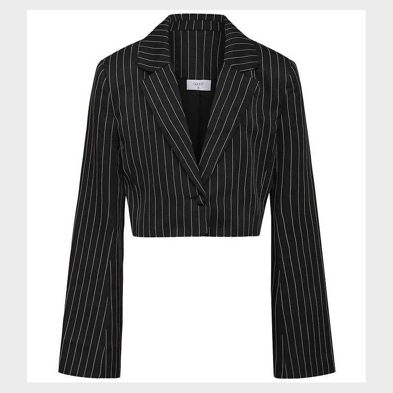 Grunt Blazer - Crop - Mayo - Sort