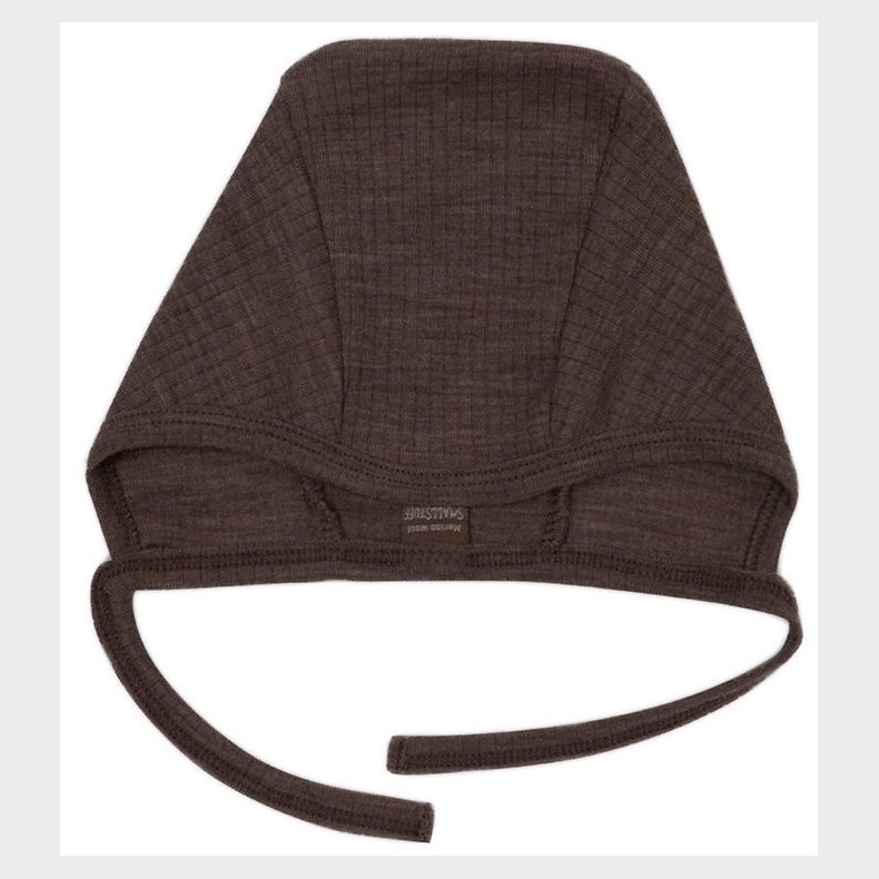 Smallstuff Babyhjelm - Uld - Brun
