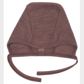 Smallstuff Babyhjelm - Uld - Rose Brown