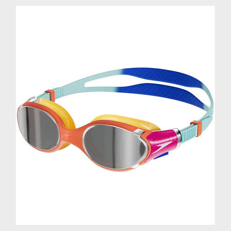 Speedo Svmmebriller - BioFuse 2.0 Mirror Junoir - Orange/Blue