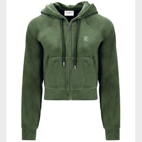 Juicy Couture Cardigan - Madison - Velour - Thyme