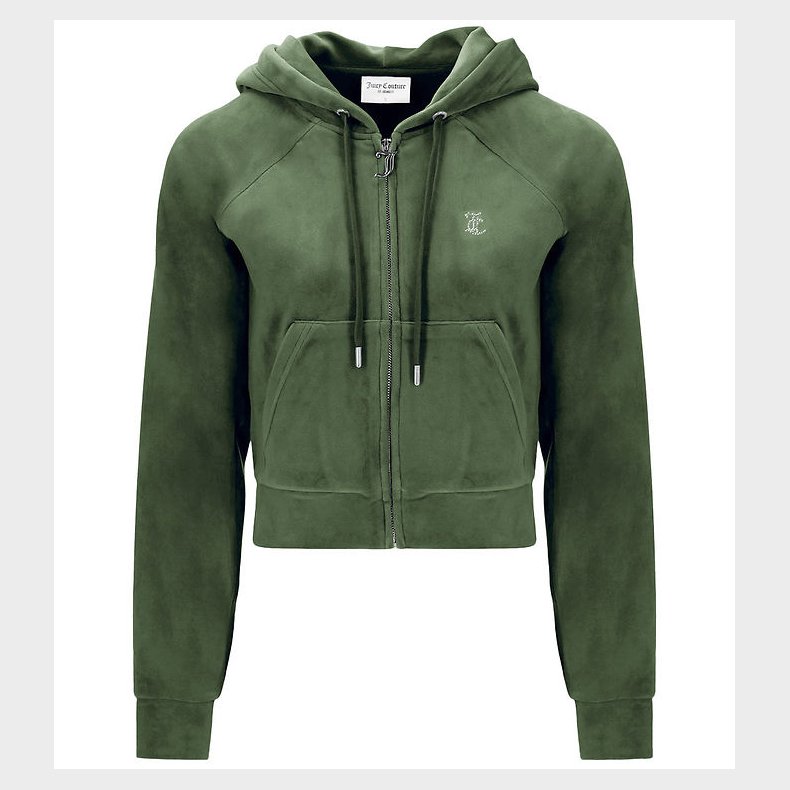 Juicy Couture Cardigan - Madison - Velour - Thyme