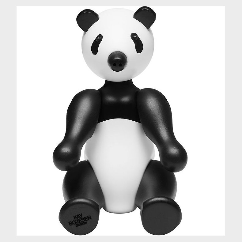 Kay Bojesen Trfigur - Panda - 15 cm - WWF 2019 - Lille - Sort/H