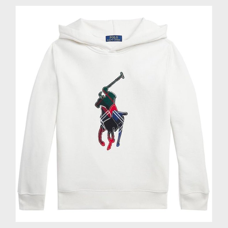 Polo Ralph Lauren H�ttetr�je - Holiday - Hvid m. Logo