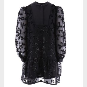 Emporio Armani Kjole - Sort m. Glimmer/Sljfer