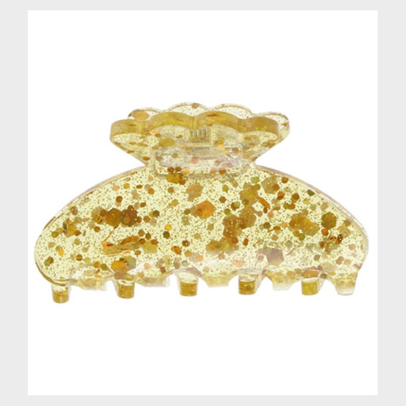 By Str Hrklemme - Lulu - 5x3 cm - Confetti Guld