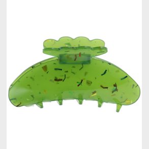 By Str Hrklemme - Asta - 10x5 cm - Grn Glitter