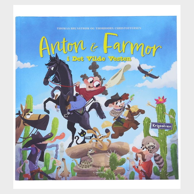 Forlaget Carlsen Bog - Anton & Farmor I Det Vilde Vesten - Dansk
