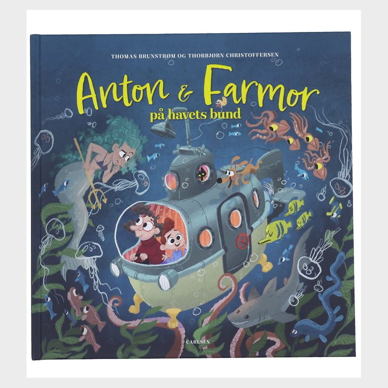 Forlaget Carlsen Bog - Anton & Farmor P� Havets Bund - Dansk