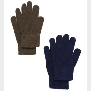 CeLaVi Handsker - Uld/Nylon - 2-pak - Sea Turtle/Navy