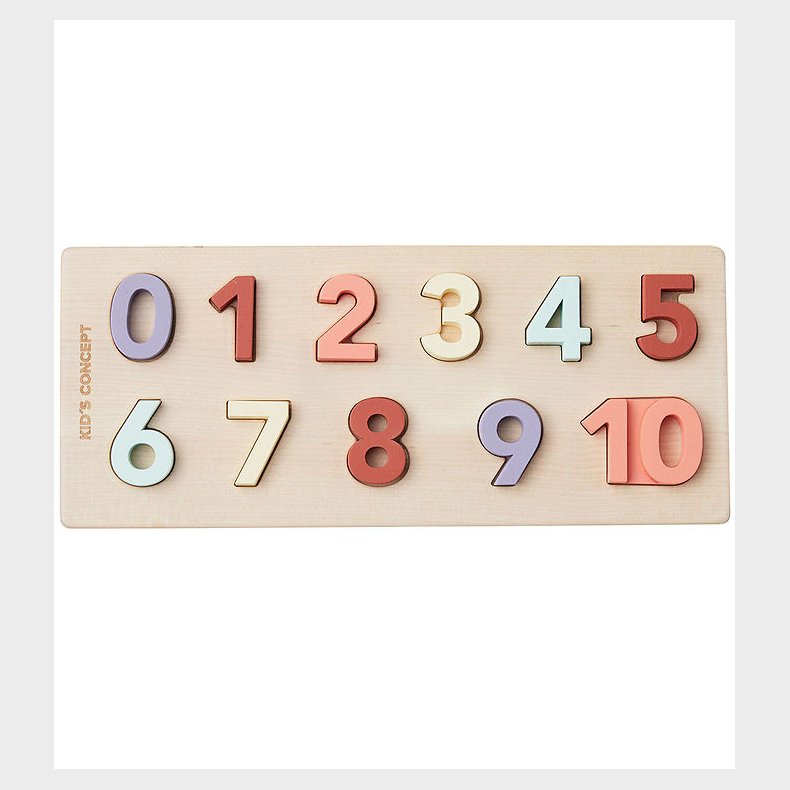 Kids Concept Puslespil - 0-10 - Tr�