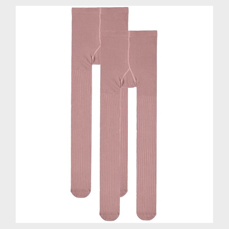 Name It Strmpebukser - NknPantyhose - 2 pak - Woodrose