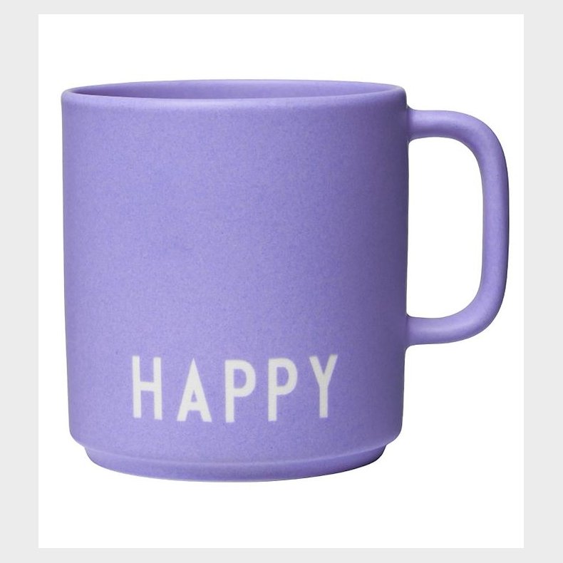 Design Letters Kop - Favorite - Lavendel m. Happy