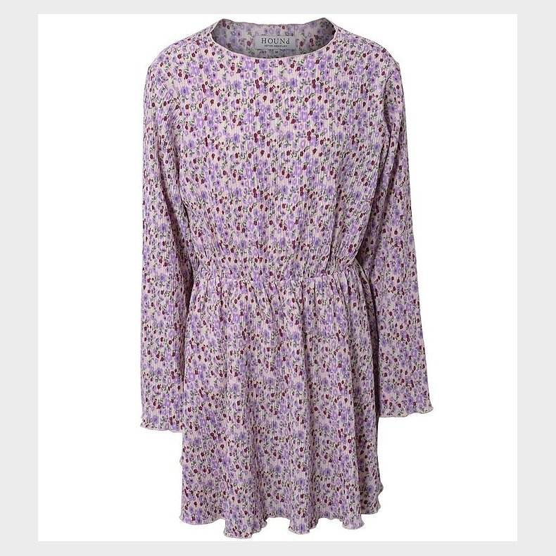 Hound Kjole - Pliss - Flower Print