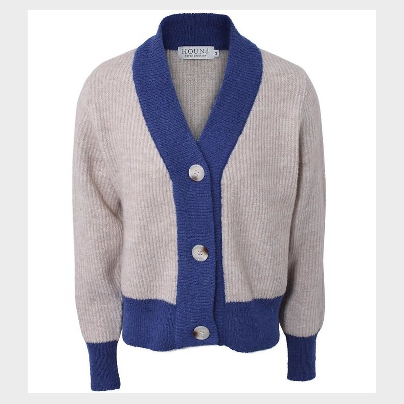Hound Cardigan - Strik - Rib - Cobalt Blue