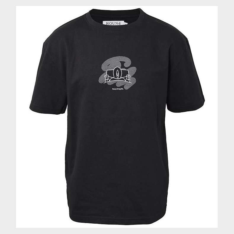 Hound T-Shirt - Black m. Print
