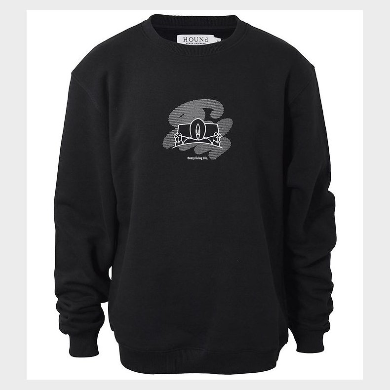 Hound Sweatshirt - Crewneck - Sort m. Print