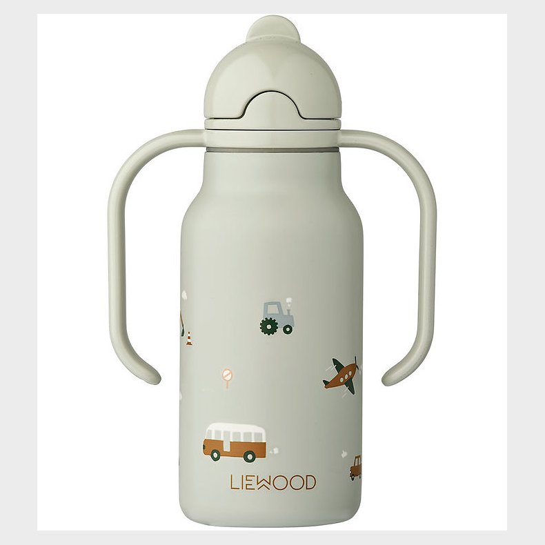 Liewood Drikkedunk - 250 ml - Kimmie - Vehicles/Dove Blue
