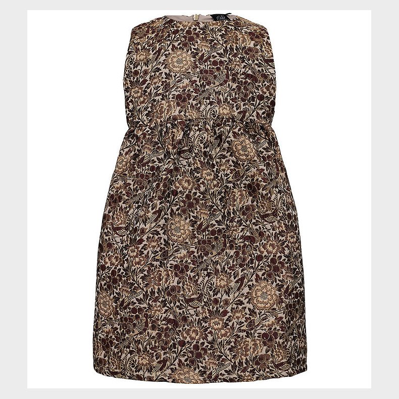 Petit by Sofie Schnoor Kjole - Brown m. Guldglimmer