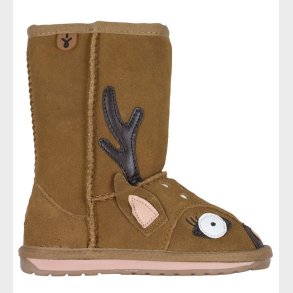 EMU Australia Bamsestvler - Chestnut m. Hjort