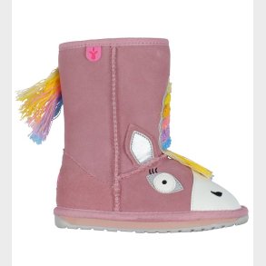 EMU Australia Bamsestvler - Magical Unicorn - Pale Pink