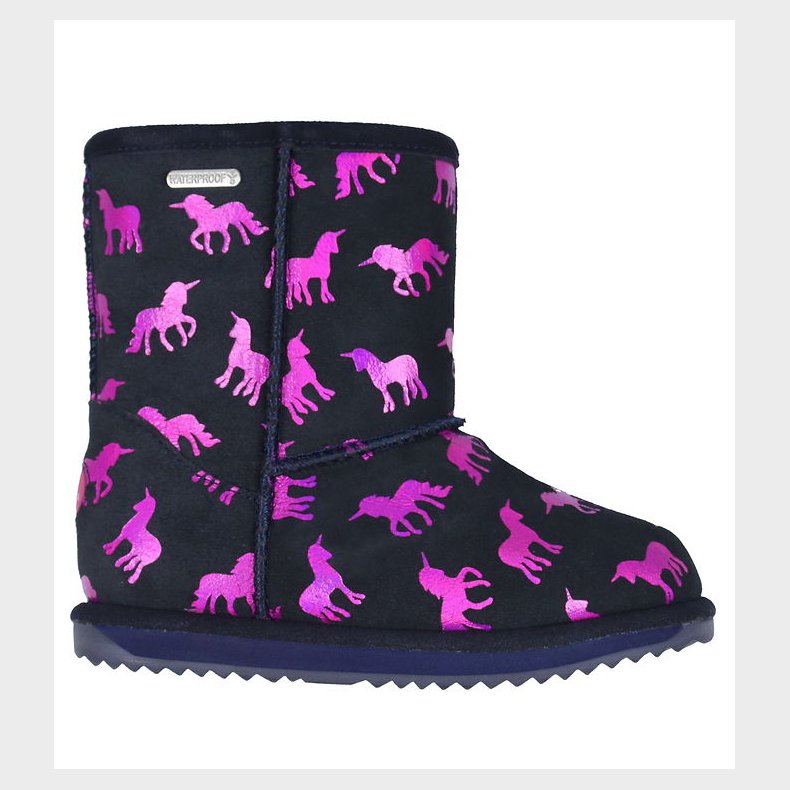 EMU Australia Bamsestvler - Rainbow Unicorn Brumby - Midnight m