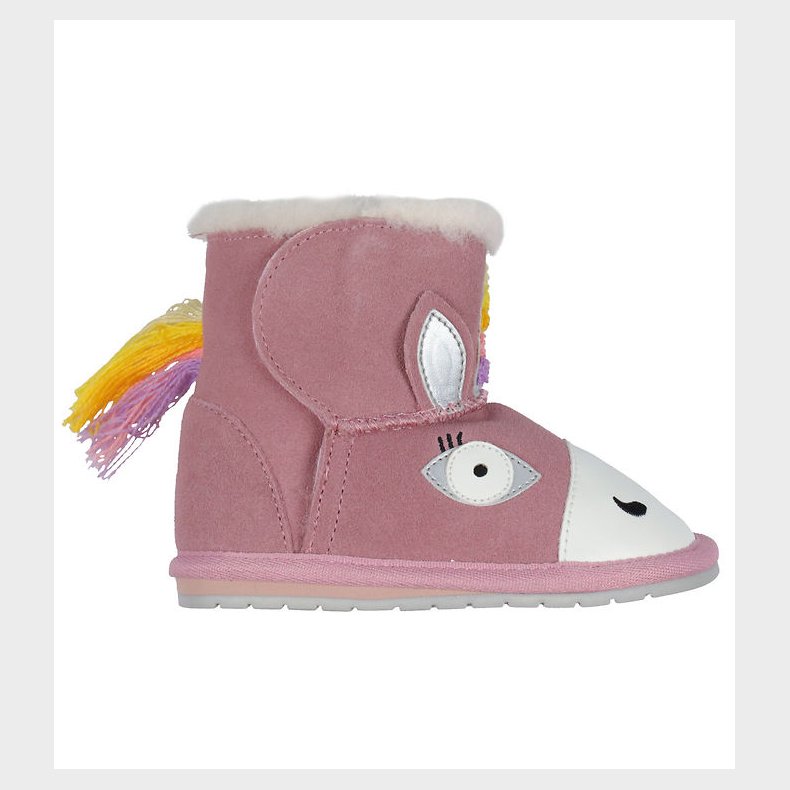 EMU Australia Bamsestvler - Magical Unicorn Walker - Pale Pink