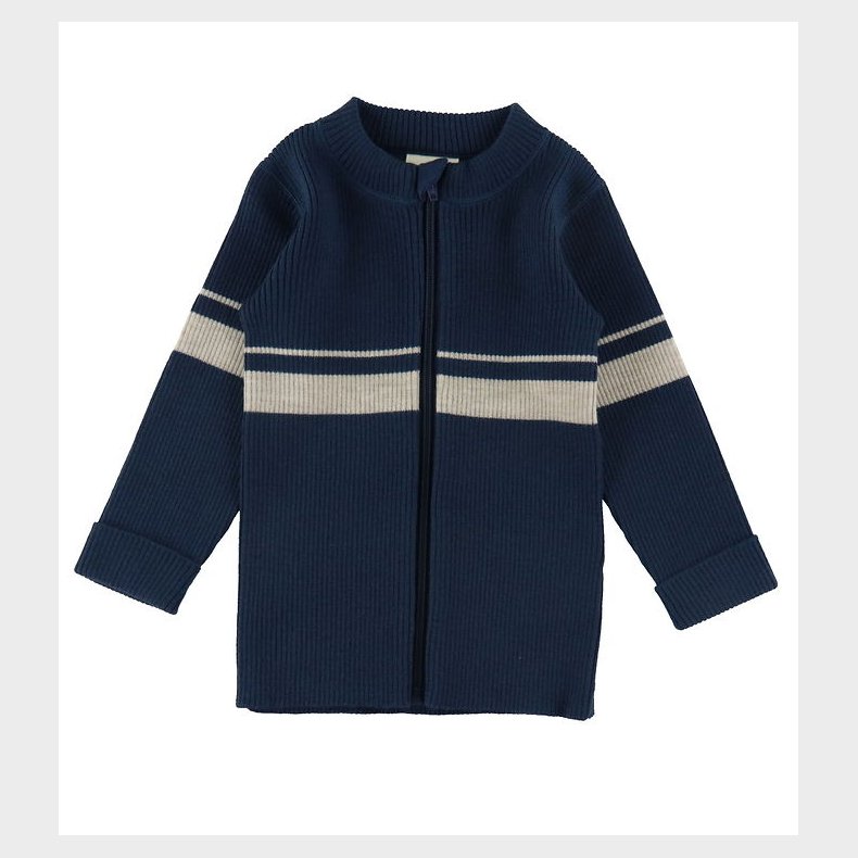 Voksi Cardigan - Uld - Poppy Blue