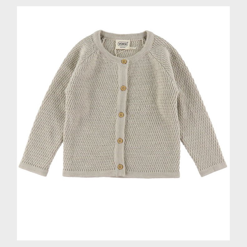 Voksi Cardigan - Uld - Seashell Sand