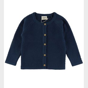 Voksi Cardigan - Uld - Poppy Blue