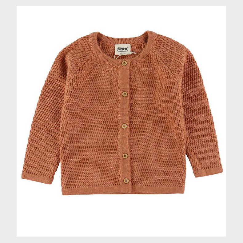 Voksi Cardigan - Uld - Sandstone Peach