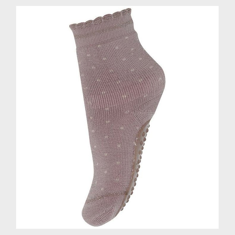 MP Strmper - Uld - Antiskrid - Wood Rose