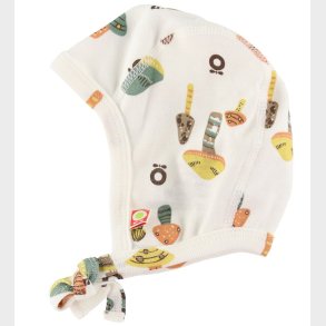 Katvig Babyhjelm - Hvid m. Svampe