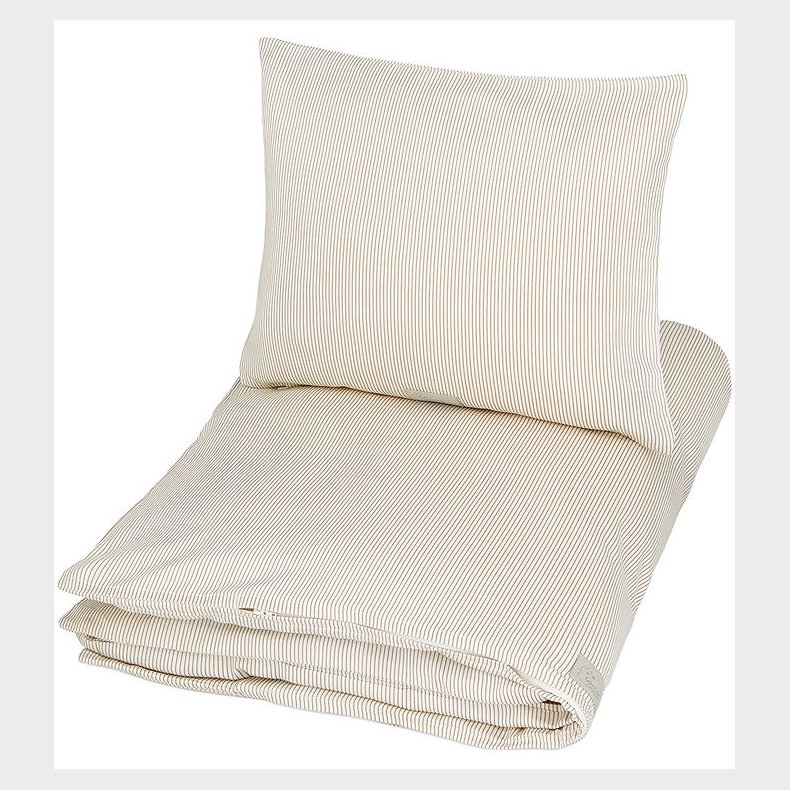 Cam Cam Sengetj - Voksen - Classic Stripes Camel