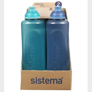 Sistema Drikkedunke - 2-pak - 480 ml - Mountain Blue/Teal Stone