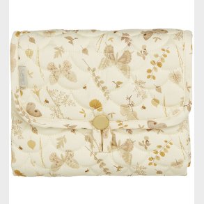 Cam Cam Pusleunderlag - 70x44 cm - Beige m. Blade/Som