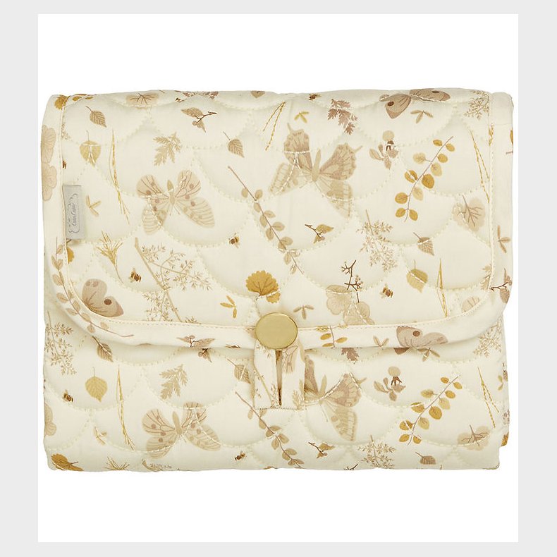 Cam Cam Pusleunderlag - 70x44 cm - Beige m. Blade/Som