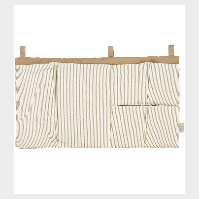 Cam Cam Sengelomme - 42x24 cm - Classic Stripes Camel