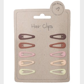 Little Wonders Hrspnder - 10-pak - Brndte Farver