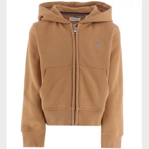 GANT Cardigan - Shield - Burnt Sugar