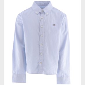 GANT Skjorte - Shield Oxford - Capri Blue