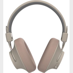 Kreafunk Hretelefoner - aBEAT Qi - Bluetooth - Ivory Sand