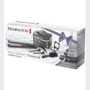 Remington Glattejern m. Tilbehr - PRO-Ceramic Titanium - S5506G