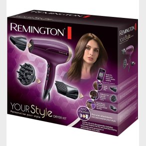 Remington Hrtrrer - Your Style Dryer Kit - D5219