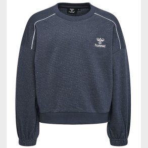 Hummel Sweatshirt - hmlGizela - Ombre Blue m. Glimmer