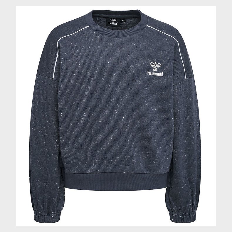 Hummel Sweatshirt - hmlGizela - Ombre Blue m. Glimmer