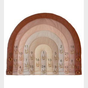 OYOY Julekalender - Rainbow - Choko