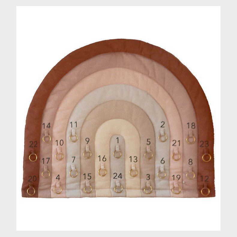 OYOY Julekalender - Rainbow - Choko