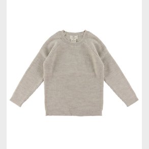 Copenhagen Colors Bluse - Uld - Pale Cream Melange