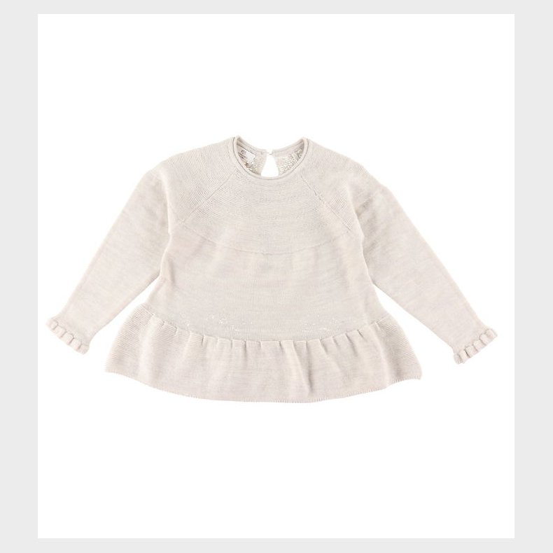 Copenhagen Colors Bluse - Uld - Pale Cream Melange